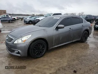 2012 Infiniti G37 x with VIN JN1CV6AR4CM676689, listed as a Copart auction lot 47630275 with Not Provided miles and Salvage Title. Bid and sale history available at DreamBid. Image 1.