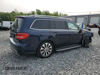 2019 Mercedes-Benz GLS 450 with VIN 4JGDF6EE0KB221530, listed as a Copart auction lot 57238405 with 66,530 mi miles and Salvage title. Bid and sale history available at DreamBid. Image 3.
