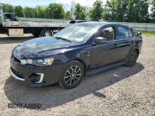 2017 Mitsubishi Lancer ES with VIN JA32U2FU9HU004330, listed as a Copart auction lot 63815694 with 109,104 mi miles and Salvage Title. Bid and sale history available at carsss.com. Image 1.