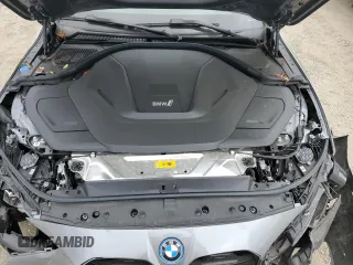 2023 BMW i4 eDrive35 z VIN WBY43AW06PFR23434, wystawiony jako Copart lot #54530055 z przebiegiem 16 920 mil mil oraz Szkody całkowita. Historia ofert i sprzedaży dostępna na DreamBid. Obrazek 11.