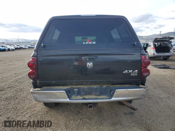 2007 Dodge 1500 Laramie with VIN 1D7HU18237S244748, listed as a Copart auction lot 45531505 with 156,593 mi miles and Clean Title. Bid and sale history available at carsss.com. Image 6.