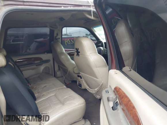 2000 Ford Excursion Limited с VIN 1FMNU43SXYEC17970, выставлен на аукционе IAAI как лот 42519209 с пробегом 244 739 миль миль и . История ставок и продаж доступна на DreamBid. Изображение 8.