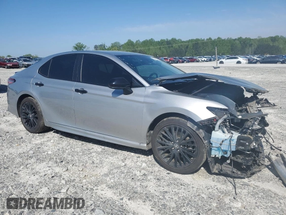 2019 Toyota Camry LE with VIN 4T1B11HK4KU242217, listed as a Copart auction lot 52715165 with 62,085 mi miles and Salvage Title. Bid and sale history available at carsss.com. Image 4.