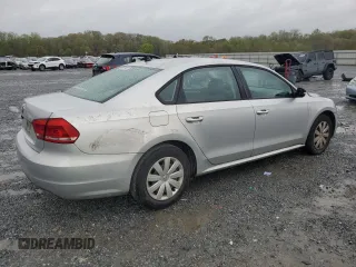 2013 Volkswagen Passat S with VIN 1VWAP7A34DC024241, listed as a Copart auction lot 49854295 with 89,221 mi miles and Salvage title. Bid and sale history available at DreamBid. Image 3.