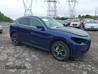 2019 Alfa Romeo Stelvio Ti z VIN ZASPAKBN5K7C58905, wystawiony jako IAAI lot #42431897 z przebiegiem 173 899 mil mil oraz . Historia ofert i sprzedaży dostępna na DreamBid. Obrazek 1.