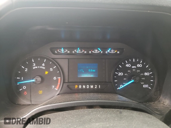 2017 Ford F-250 XL with VIN 1FTBF2A64HEE26438, listed as a Copart auction lot 45762404 with 133,077 mi miles and Salvage title. Bid and sale history available at DreamBid. Image 9.