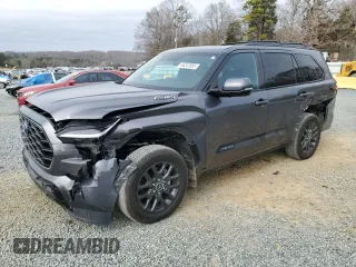 2023 Toyota Sequoia SR5 with VIN 7SVAAABAXPX017375, listed as a Copart auction lot 44241955 with 44,128 mi miles and Salvage Title. Bid and sale history available at carsss.com. Image 1.