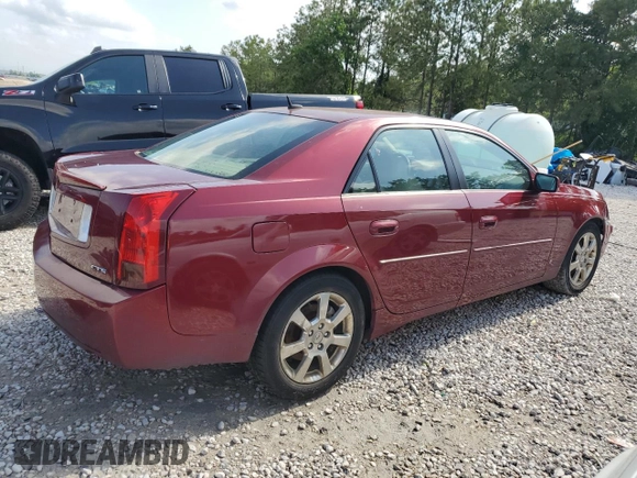 2007 Cadillac CTS with VIN 1G6DP577X70127266, listed as a Copart auction lot 52391034 with 144,226 mi miles and Salvage Title. Bid and sale history available at carsss.com. Image 3.