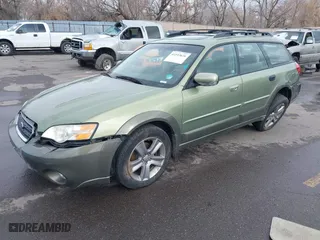 2006 Subaru Legacy Wagon Outback 3.0 R L.L. Bean with VIN 4S4BP86C664318884, listed as a IAAI auction lot 41593626 with 147,492 mi miles. Bid and sale history available at carsss.com. Image 2.