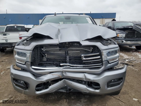 2021 Ram 2500 Laramie with VIN 3C6UR5FJXMG693012, listed as a Copart auction lot 45184295 with 61,940 mi miles and Salvage Title. Bid and sale history available at carsss.com. Image 5.