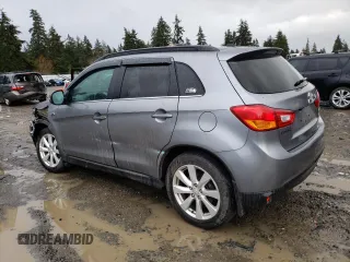 2015 Mitsubishi Outlander Sport 2.4 GT with VIN 4A4AR4AW3FE035902, listed as a Copart auction lot 45381695 with 47,894 mi miles and Salvage Title. Bid and sale history available at carsss.com. Image 2.