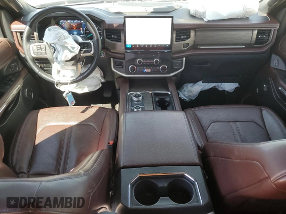 2022 Ford Expedition Max Limited z VIN 1FMJK2AT3NEA27377, wystawiony jako Copart lot #50085865 z przebiegiem 55 537 mil mil oraz Szkoda całkowita • Salvage title. Historia ofert i sprzedaży dostępna na DreamBid. Obrazek 8.
