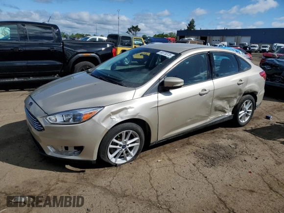 2017 Ford Focus SE with VIN 1FADP3F29HL315368, listed as a Copart auction lot 58375375 with 44,943 mi miles and Clean title. Bid and sale history available at DreamBid. Image 1.