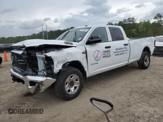 2020 Ram 2500 Tradesman with VIN 3C7WR4HJ0LG307787, listed as a Copart auction lot 51241605 with 0 mi miles and Salvage Title. Bid and sale history available at carsss.com. Image 1.