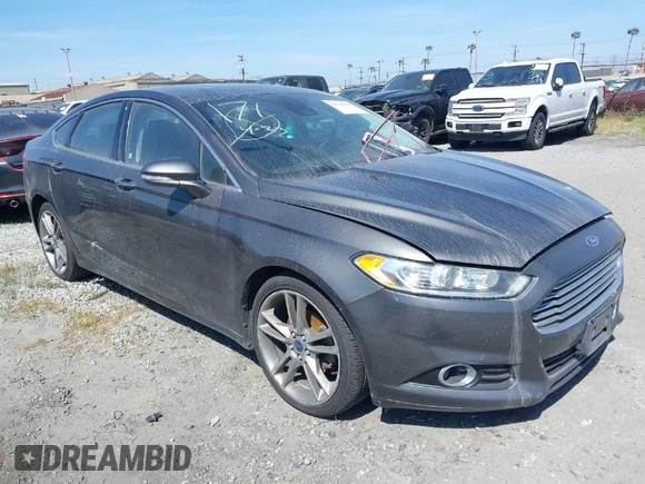 2015 Ford Fusion Titanium with VIN 3FA6P0D99FR258028, listed as a IAAI auction lot 41700630 with 82,084 mi miles. Bid and sale history available at carsss.com. Image 1.