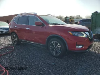 2017 Nissan Rogue SL with VIN JN8AT2MTXHW408272, listed as a Copart auction lot 49271525 with 62,143 mi miles and Salvage Title. Bid and sale history available at DreamBid. Image 4.