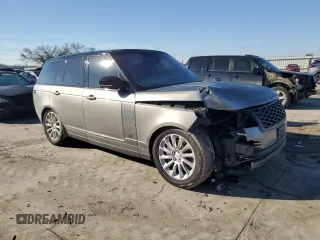 2018 Land Rover Range Rover HSE z VIN SALGS2SVXJA396195, wystawiony jako Copart lot #46398585 z przebiegiem 81 131 mil mil oraz Szkoda całkowita • Salvage title. Historia ofert i sprzedaży dostępna na DreamBid. Obrazek 4.
