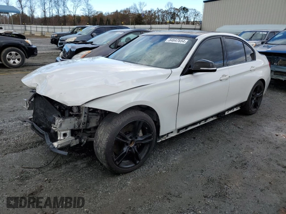 2017 BMW 3 Series 340i with VIN WBA8B3G54HNU35356, listed as a Copart auction lot 84647654 with Not Provided miles and Salvage Title. Bid and sale history available at carsss.com. Image 1.