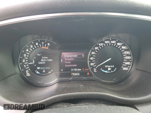 2018 Lincoln MKC Reserve with VIN 5LMTJ3DH6JUL07638, listed as a Copart auction lot 79470634 with 91,768 mi miles and Clean Title. Bid and sale history available at DreamBid. Image 9.