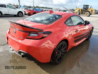 2024 Toyota GR86 TRUENO Edition with VIN JF1ZNBM16R8750627, listed as a Copart auction lot 76022594 with 0 mi miles and Salvage Title. Bid and sale history available at carsss.com. Image 3.