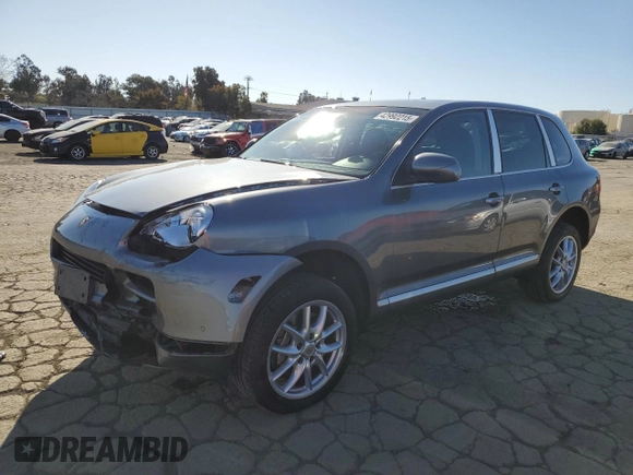 2005 Porsche Cayenne S with VIN WP1AB29P95LA62169, listed as a Copart auction lot 42992215 with 291,368 mi miles and Salvage Title. Bid and sale history available at carsss.com. Image 1.