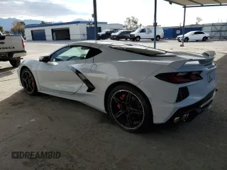 2023 Chevrolet Corvette 2LT z VIN 1G1YB2D42P5112214, wystawiony jako Copart lot #82869224 z przebiegiem 15 247 mil mil oraz Szkoda całkowita • Salvage title. Historia ofert i sprzedaży dostępna na DreamBid. Obrazek 2.