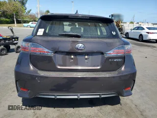 2014 Lexus CT 200h with VIN JTHKD5BHXE2202576, listed as a Copart auction lot 54445035 with 113,318 mi miles and Salvage Title. Bid and sale history available at DreamBid. Image 6.