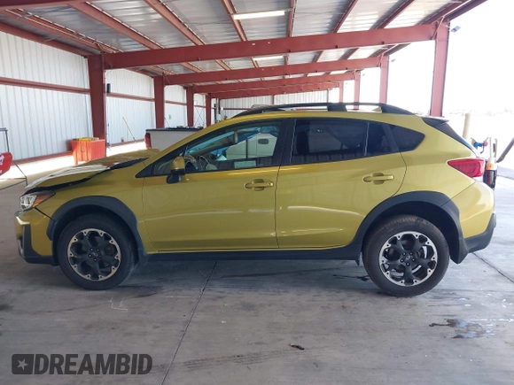 2021 Subaru Crosstrek Premium with VIN JF2GTAPC9MH348352, listed as a IAAI auction lot 42267540 with 67,592 mi miles and . Bid and sale history available at DreamBid. Image 14.
