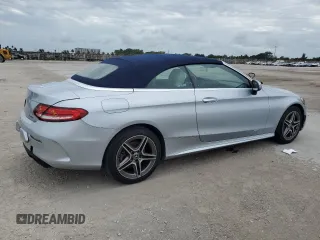 2023 Mercedes-Benz C 300 with VIN W1KWK8EB8PG117149, listed as a Copart auction lot 85022444 with 29,304 mi miles and Salvage Title. Bid and sale history available at DreamBid. Image 3.