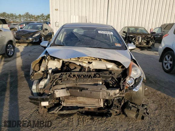 2012 Kia Rio EX with VIN KNADN5A38C6011321, listed as a Copart auction lot 75755234 with 111,405 mi miles and Salvage Title. Bid and sale history available at carsss.com. Image 5.