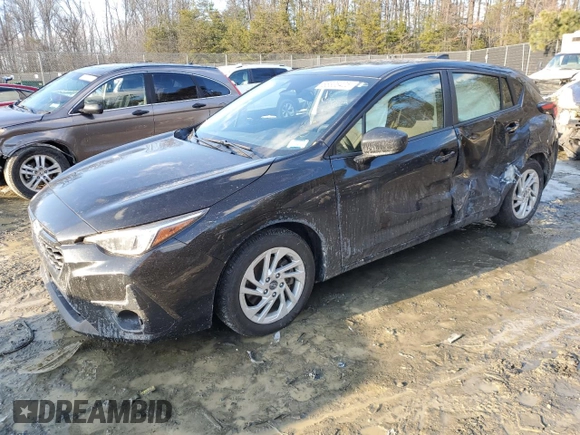 2024 Subaru Impreza with VIN JF1GUABC5R8279823, listed as a Copart auction lot 88306405 with 10,157 mi miles and Salvage Title. Bid and sale history available at carsss.com. Image 1.