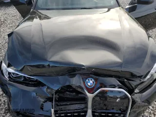 2022 BMW i4 eDrive40 with VIN WBY73AW02NFN11747, listed as a Copart auction lot 51413995 with 25,821 mi miles and Salvage Title. Bid and sale history available at carsss.com. Image 11.