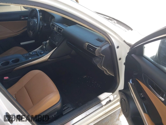 2015 Lexus IS 250 with VIN JTHBF1D26F5047715, listed as a IAAI auction lot 42123104 with 176,827 mi miles. Bid and sale history available at carsss.com. Image 5.