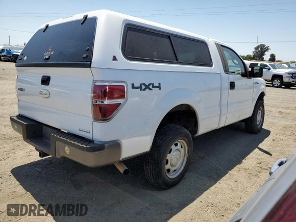 2011 Ford F-150 XL with VIN 1FTMF1EM6BFC31650, listed as a Copart auction lot 59943865 with 67,786 mi miles and Salvage title. Bid and sale history available at DreamBid. Image 3.
