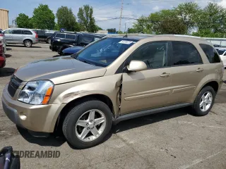 2006 Chevrolet Equinox LT z VIN 2CNDL63F866153765, wystawiony jako Copart lot #54729375 z przebiegiem 154 951 mil mil oraz Szkoda całkowita • Salvage title. Historia ofert i sprzedaży dostępna na DreamBid. Obrazek 1.