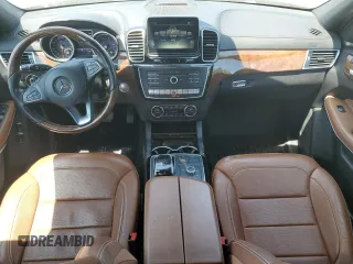 2018 Mercedes-Benz GLS 550 with VIN 4JGDF7DE7JB025977, listed as a Copart auction lot 54705295 with 82,065 mi miles and Salvage title. Bid and sale history available at DreamBid. Image 8.