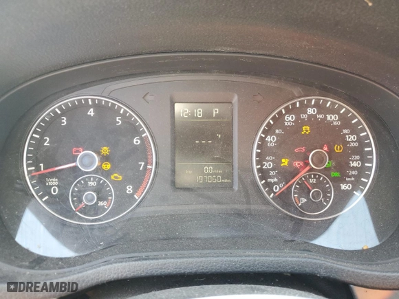 2014 Volkswagen Passat Wolfsburg Ed with VIN 1VWAS7A30EC074232, listed as a Copart auction lot 86975554 with 197,060 mi miles and Salvage Title. Bid and sale history available at carsss.com. Image 9.