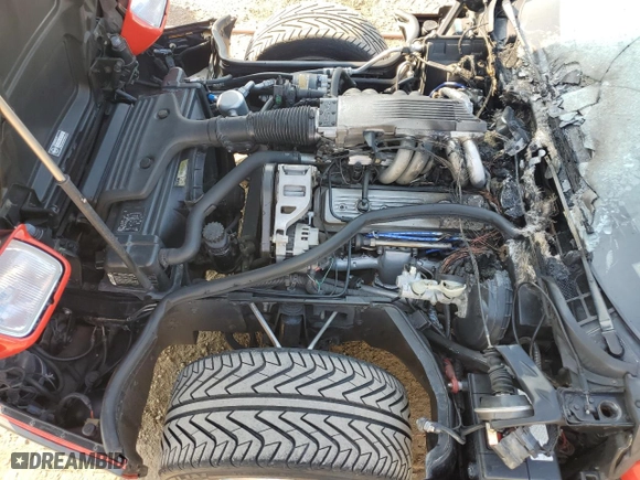 1987 Chevrolet Corvette with VIN 1G1YY3187H5124758, listed as a Copart auction lot 68829344 with 0 mi miles and Non Repairable. Bid and sale history available at carsss.com. Image 11.