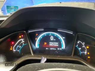 2017 Honda Civic Sedan EX with VIN 19XFC2F77HE035056, listed as a Copart auction lot 49840265 with 128,743 mi miles and Salvage Title. Bid and sale history available at carsss.com. Image 9.