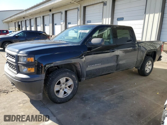 2014 Chevrolet Silverado 1500 Work Truck with VIN 3GCUKPEH3EG460792, listed as a Copart auction lot 43075655 with 160,713 mi miles and Salvage Title. Bid and sale history available at DreamBid. Image 1.