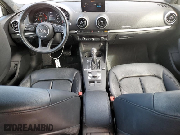 2019 Audi A3 Sedan Premium with VIN WAUAUGFF6KA115886, listed as a Copart auction lot 41263374 with 58,134 mi miles. Bid and sale history available at carsss.com. Image 8.