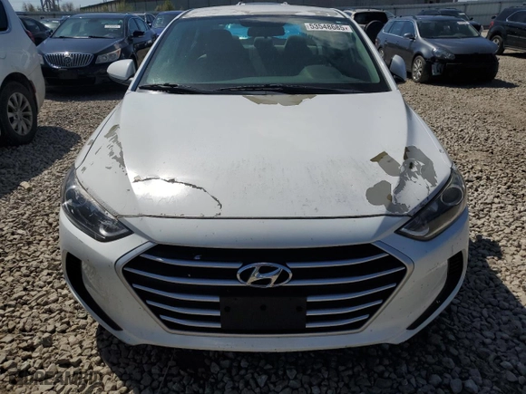 2017 Hyundai Elantra SE with VIN 5NPD74LF0HH194922, listed as a Copart auction lot 53548685 with 71,073 mi miles and Clean Title. Bid and sale history available at carsss.com. Image 5.