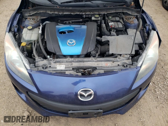 2013 Mazda 3 i Grand Touring with VIN JM1BL1W72D1752552, listed as a Copart auction lot 82160624 with 118,206 mi miles and Salvage Title. Bid and sale history available at carsss.com. Image 11.