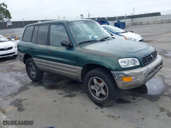 1998 Toyota RAV4 with VIN JT3GP10V9W7032820, listed as a IAAI auction lot 42046186 with 312,888 mi miles. Bid and sale history available at carsss.com. Image 1.