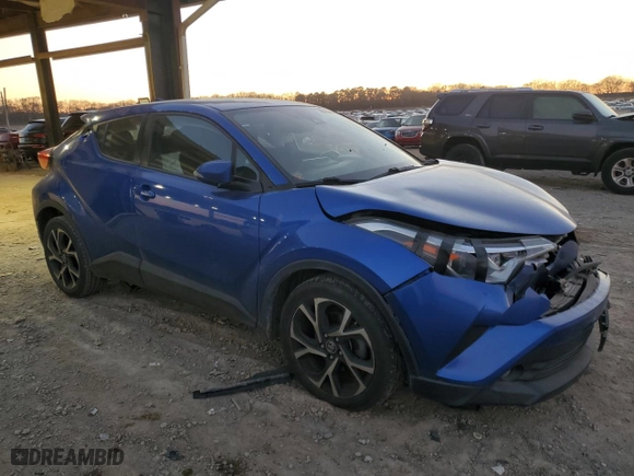 2018 Toyota C-HR XLE with VIN NMTKHMBX8JR003034, listed as a Copart auction lot 42000725 with 137,596 mi miles and Salvage Title. Bid and sale history available at carsss.com. Image 4.