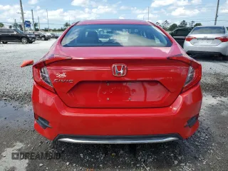2019 Honda Civic Sedan LX with VIN 2HGFC2F63KH593619, listed as a Copart auction lot 51510595 with 51,467 mi miles and Salvage Title. Bid and sale history available at carsss.com. Image 6.