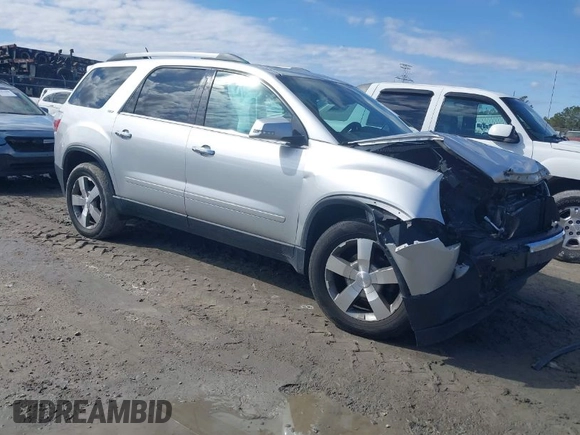 2012 GMC Acadia SLT1 with VIN 1GKKRRED0CJ326379, listed as a IAAI auction lot 41639433 with 167,407 mi miles. Bid and sale history available at carsss.com. Image 1.
