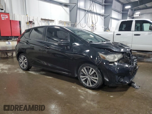 2015 Honda Fit EX-L z VIN 3HGGK5H88FM721318, wystawiony jako Copart lot #56717255 z przebiegiem 107 235 mil mil oraz Szkoda całkowita • Salvage title. Historia ofert i sprzedaży dostępna na DreamBid. Obrazek 4.