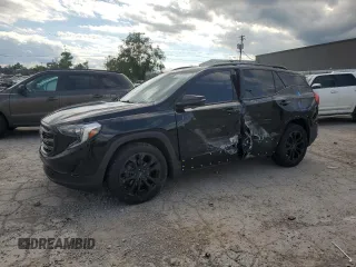 2020 GMC Terrain SLE with VIN 3GKALMEV5LL165187, listed as a Copart auction lot 57629565 with 89,845 mi miles and Salvage title. Bid and sale history available at DreamBid. Image 1.