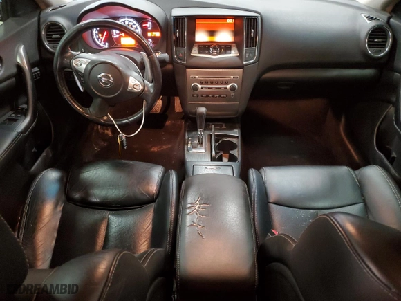 2011 Nissan Maxima 3.5 S with VIN 1N4AA5AP9BC827982, listed as a Copart auction lot 50153735 with 154,885 mi miles and Salvage Title. Bid and sale history available at carsss.com. Image 8.